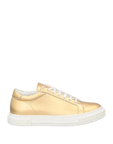Gold Sneakers
