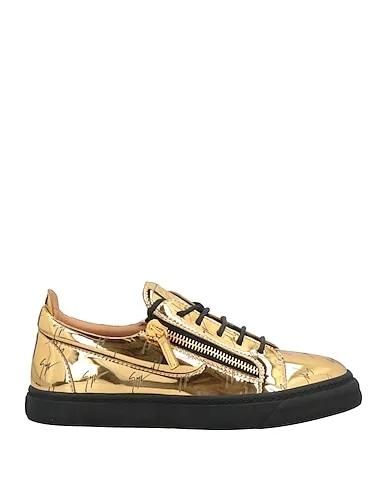 Gold Sneakers