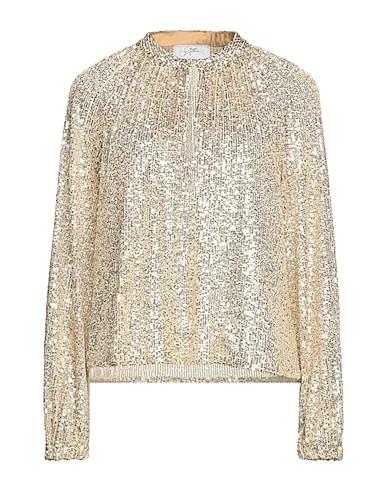 Gold Tulle Blouse