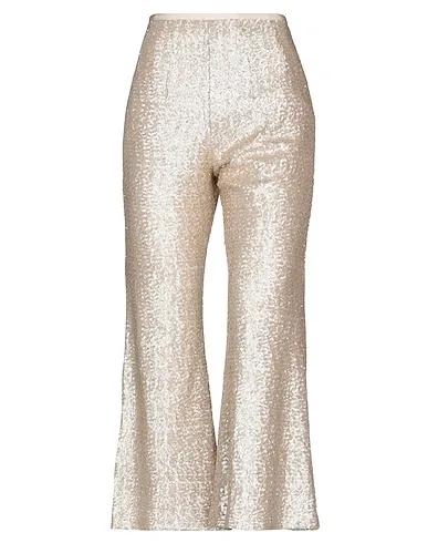 Gold Tulle Casual pants