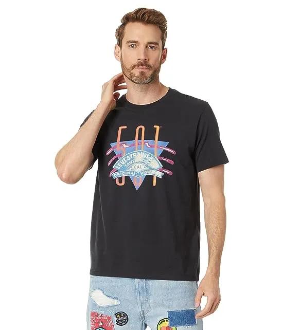 Graphic Crew Neck Tee