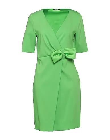 Green Cady Short dress