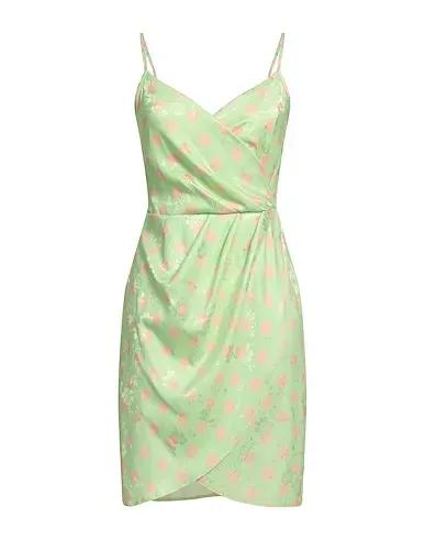 Green Cady Short dress
