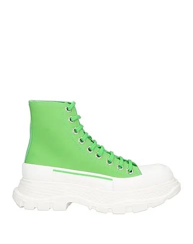 Green Canvas Sneakers