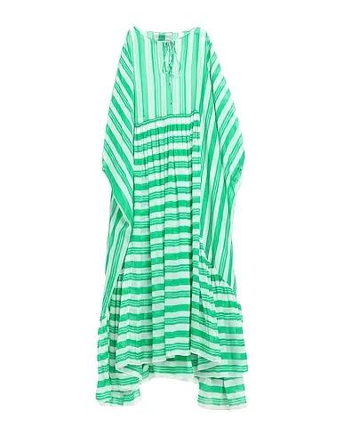 Green Chiffon Long dress