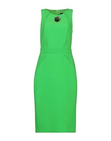 Green Crêpe Midi dress