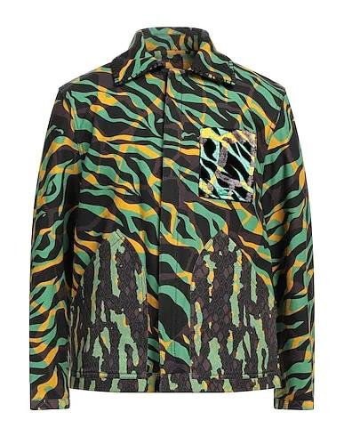 Green Denim Denim jacket