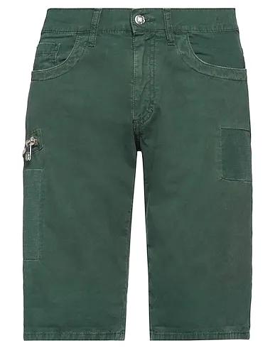 Green Denim Shorts & Bermuda