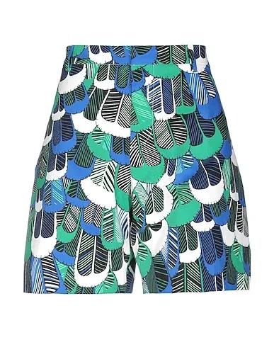 Green Gabardine Shorts & Bermuda