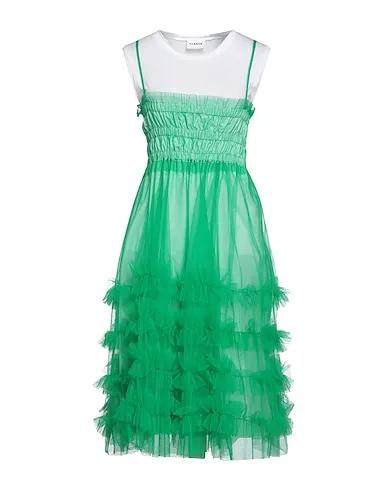 Green Jersey Midi dress