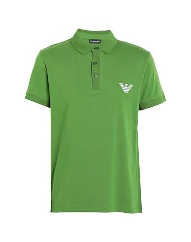 Green Jersey Polo shirt