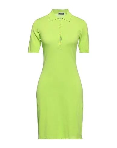 Green Jersey Short dress