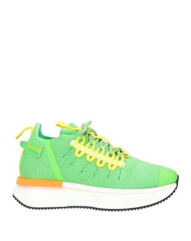 Green Jersey Sneakers