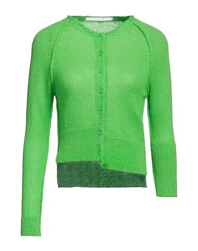Green Knitted Cardigan