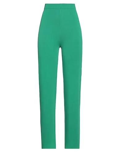 Green Knitted Casual pants