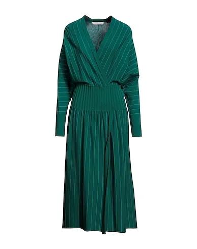 Green Knitted Long dress
