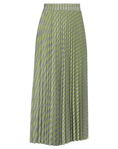 Green Knitted Midi skirt