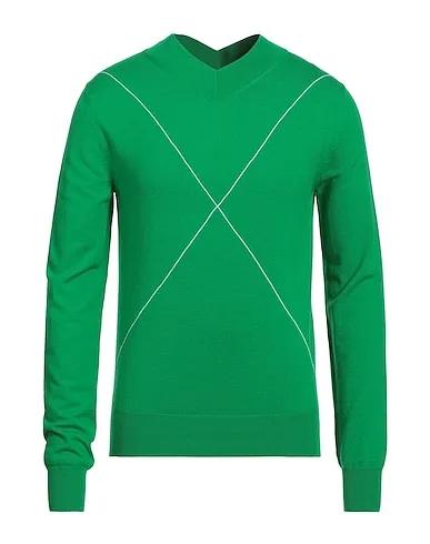 Green Knitted Sweater