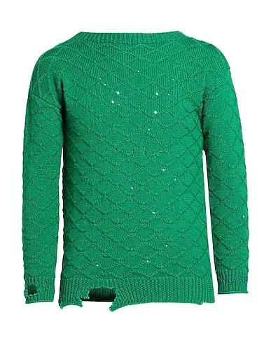 Green Knitted Sweater