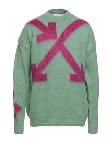 Green Knitted Sweater