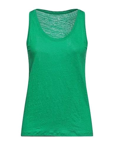 Green Knitted Tank top