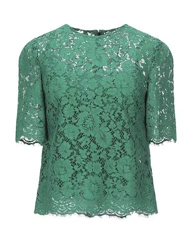 Green Lace Blouse