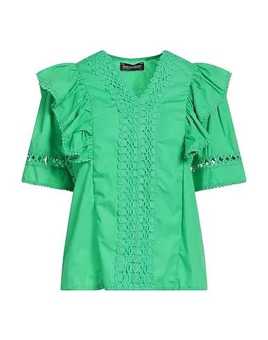 Green Lace Blouse