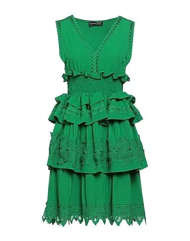 Green Lace Short dress