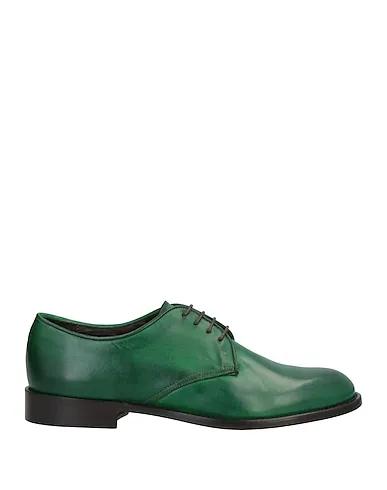 Green Laced shoes
