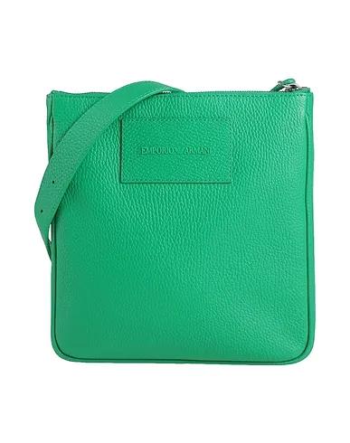Green Leather Cross-body bags
