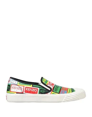 Green Leather Sneakers