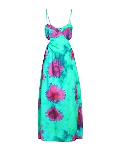 Green Midi dress Topshop bra top midi dress in abstract purple daisy 