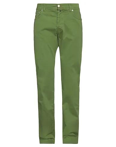 Green Plain weave 5-pocket