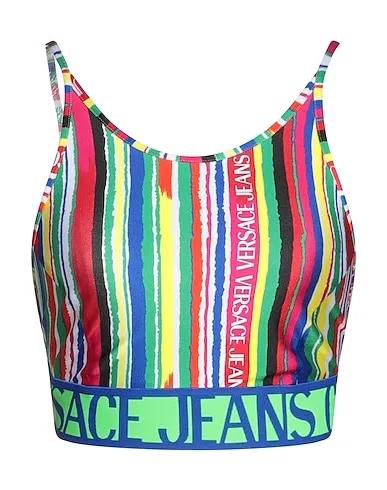 Green Synthetic fabric Top