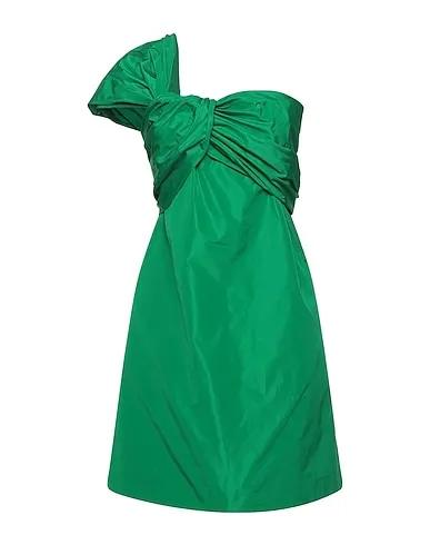 Green Taffeta Short dress