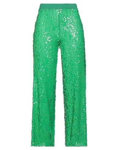 Green Tulle Casual pants