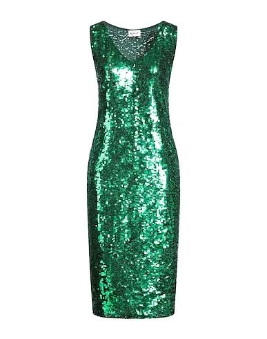 Green Tulle Midi dress