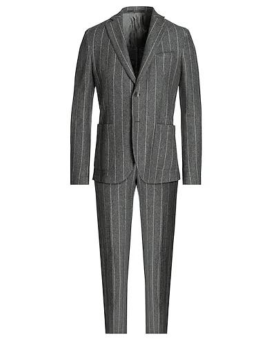 Grey Boiled wool Suits