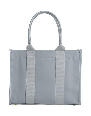 Grey Canvas Handbag