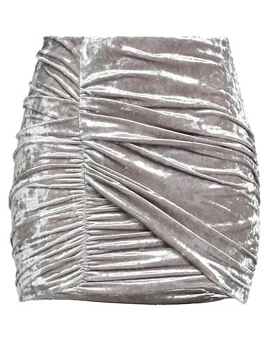 Grey Chenille Mini skirt