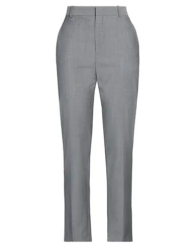 Grey Cool wool Casual pants
