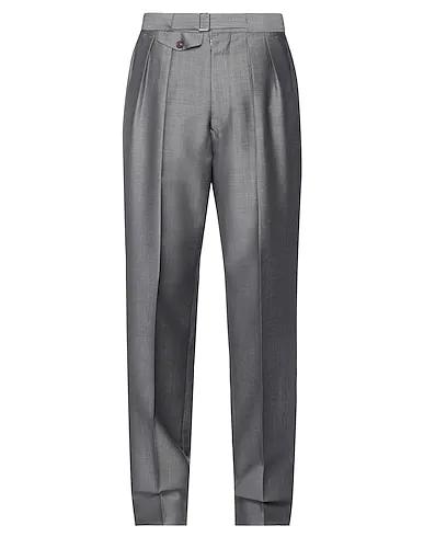 Grey Cool wool Casual pants