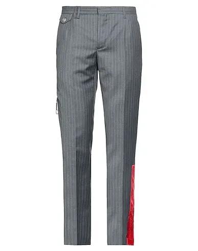 Grey Cool wool Casual pants
