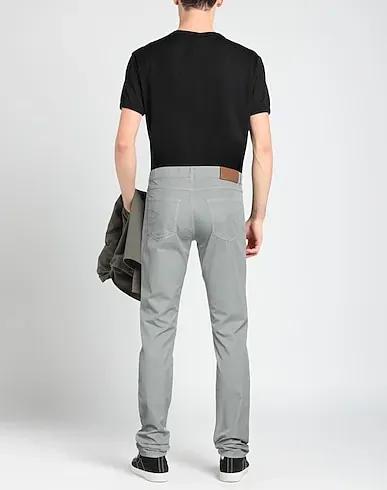 Grey Cotton twill 5-pocket