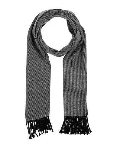Grey Cotton twill Scarves and foulards