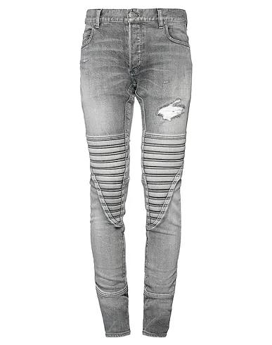 Grey Denim Denim pants