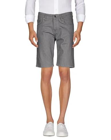 Grey Denim Denim shorts