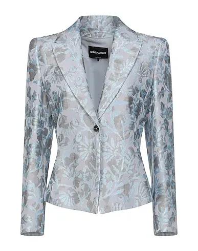 Grey Jacquard Blazer