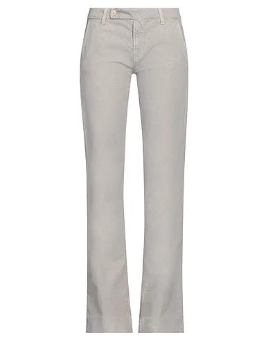 Grey Jacquard Casual pants