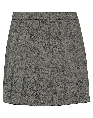 Grey Jacquard Mini skirt
